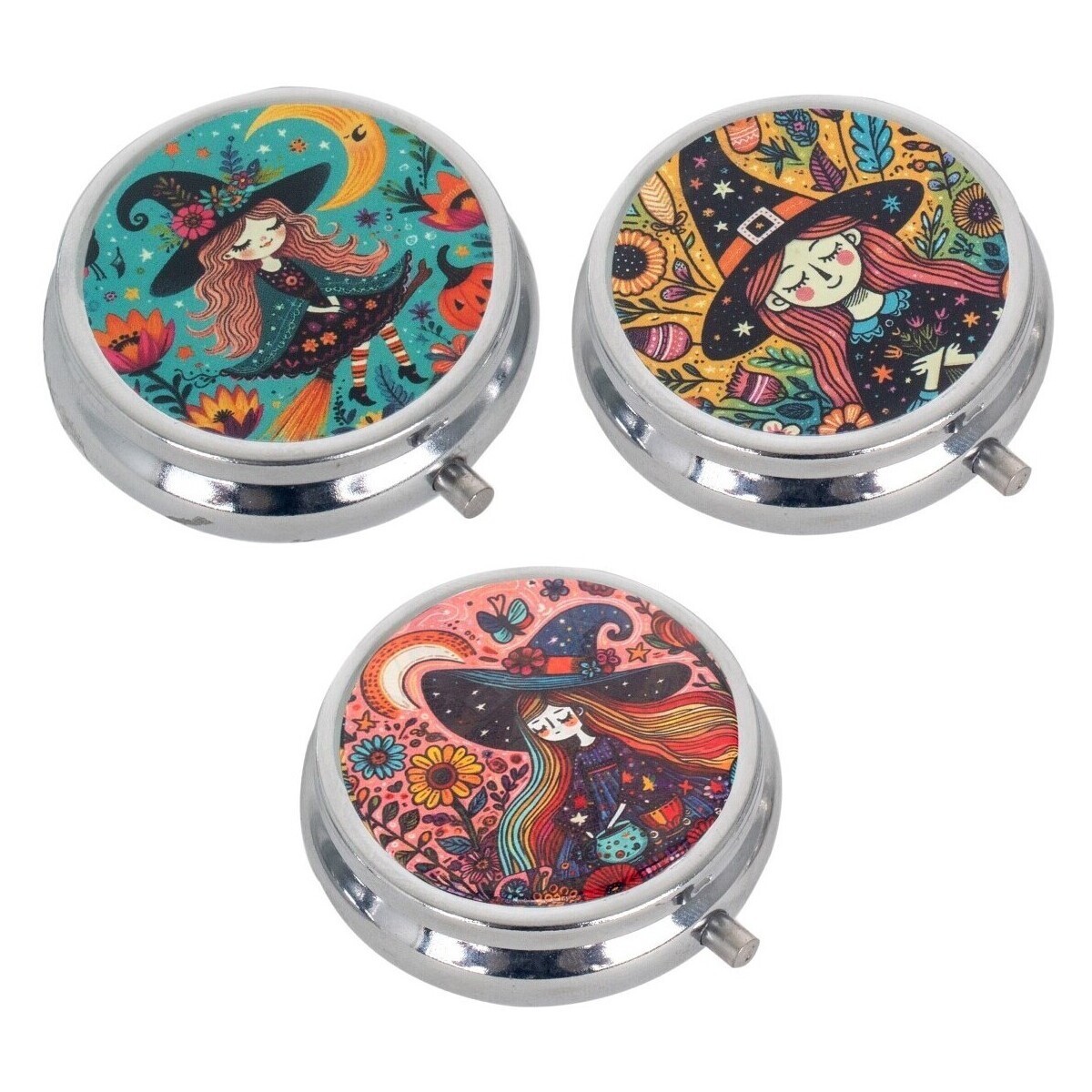 Signes Grimalt  Witch Pillbox C/Exp.  ruznobarevne