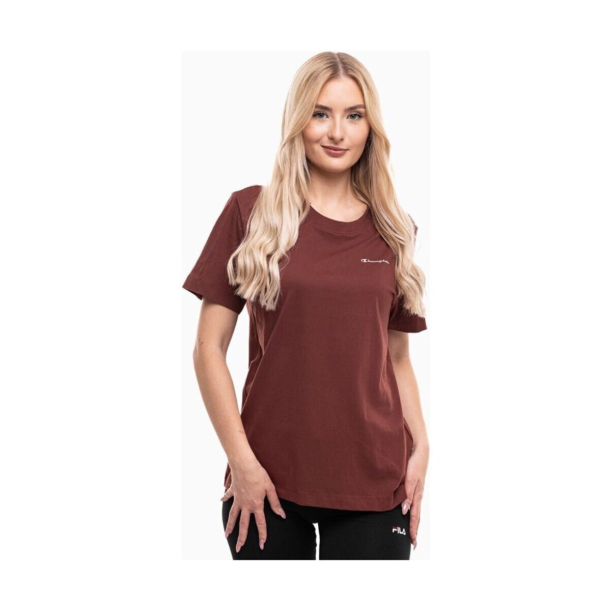 Champion  Ss Tee  Hnědá