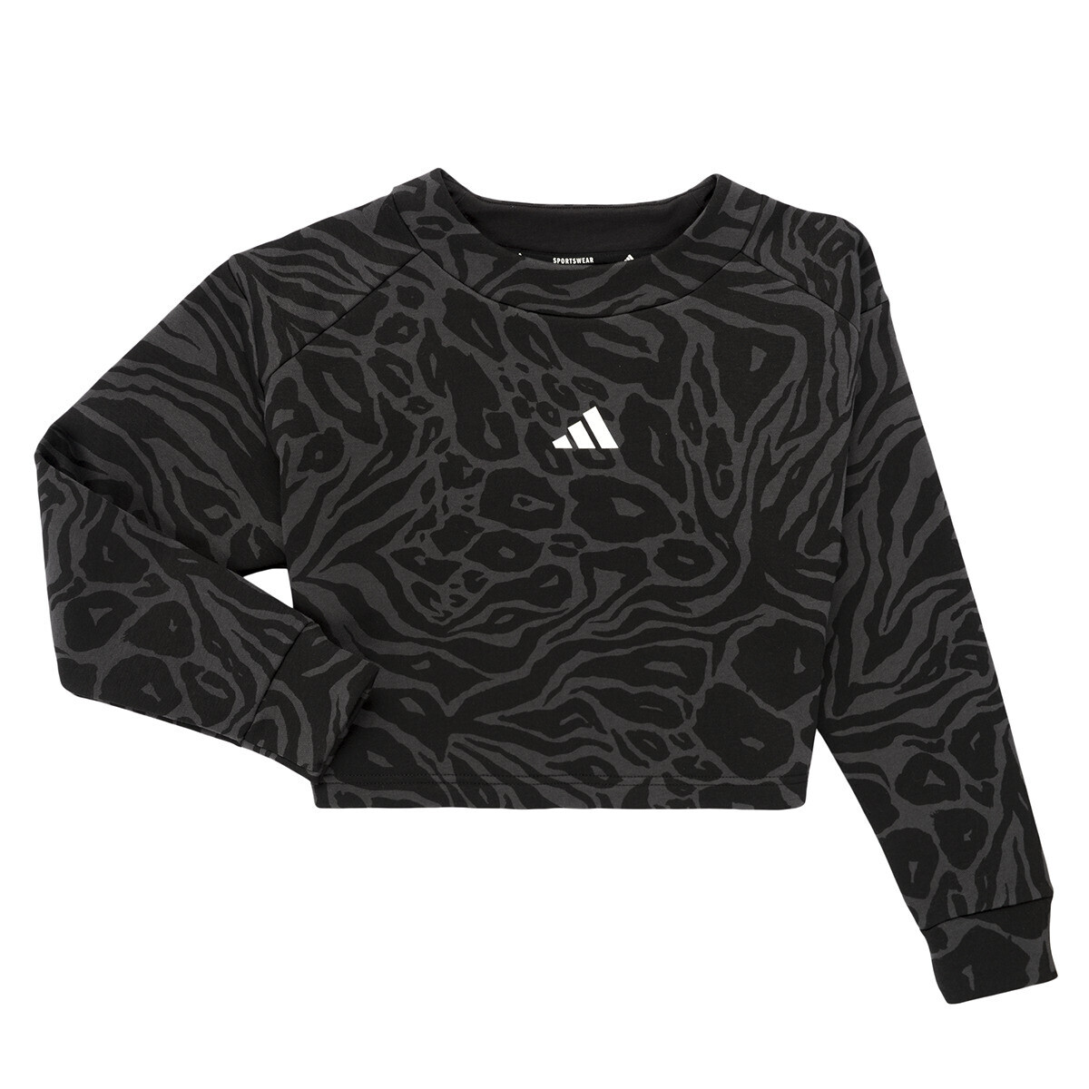 adidas  Future Icons Cropped Sweatshirt Kids  Černá