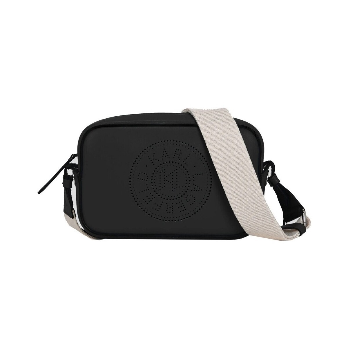 Karl Lagerfeld  K CIRCLE SLIM CAMERA BAG  Černá
