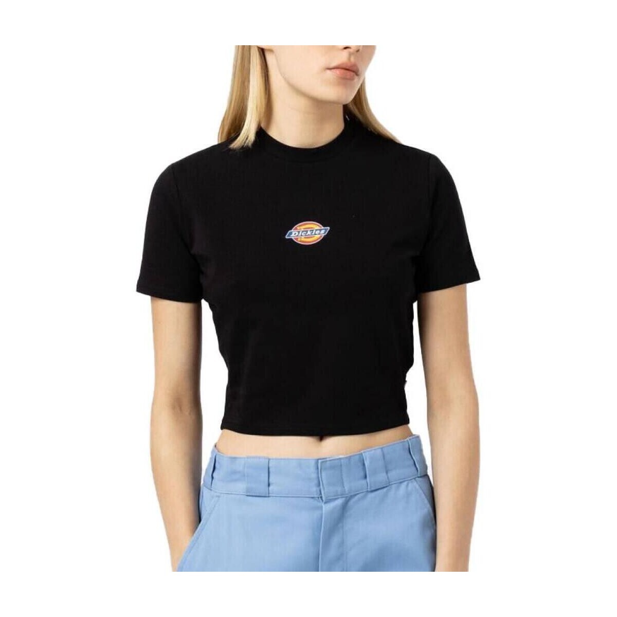 Dickies  MAPLE VALLEY TEE BLACK  Černá