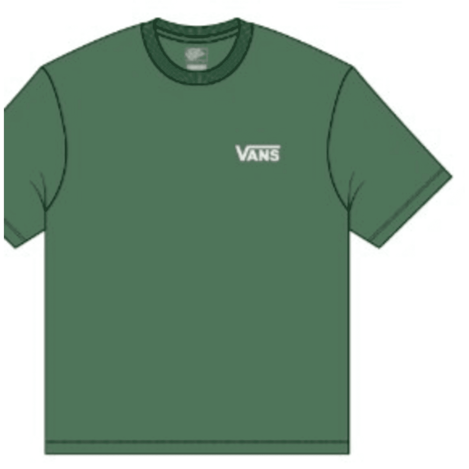 Vans Pánské tričko VANS LEFT CHEST II LOOSE SS XXL VN000P1PBR11