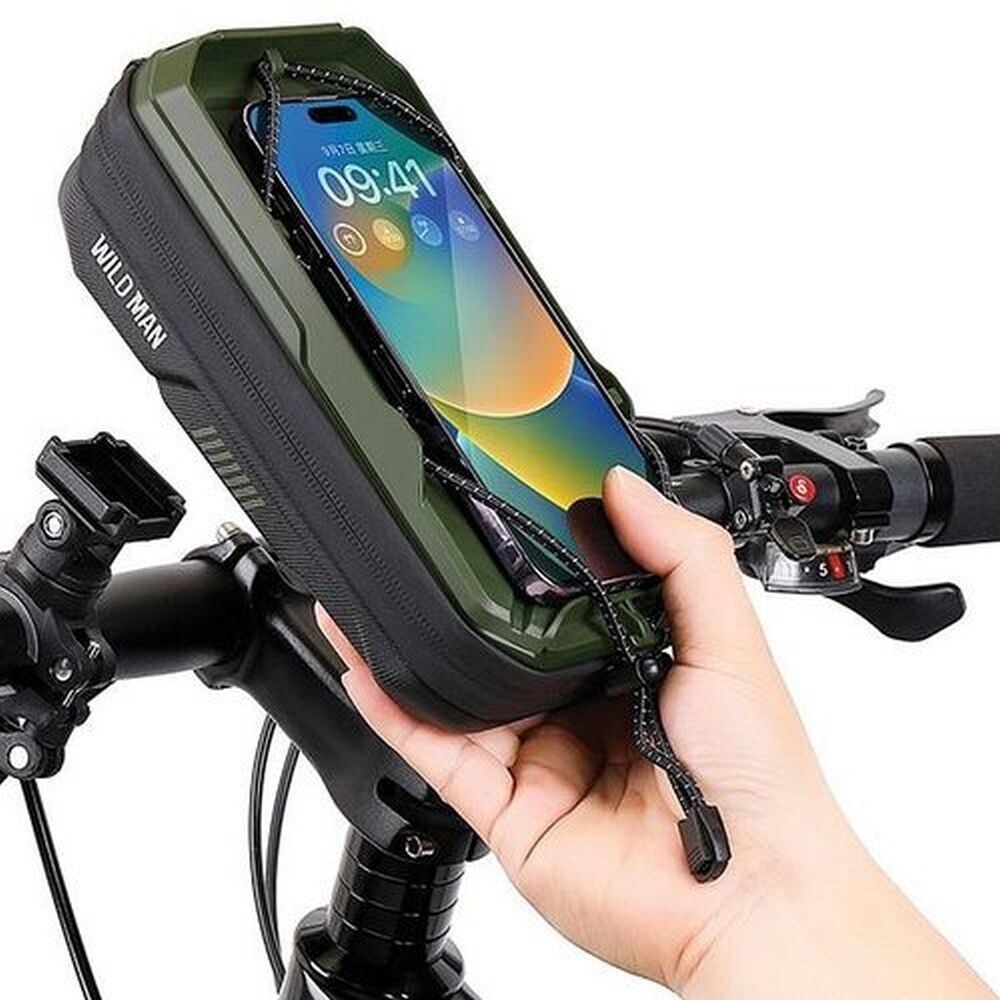 Cestovní pouzdro WILDMAN na řídítka kola se zipem 0,6 l (4 