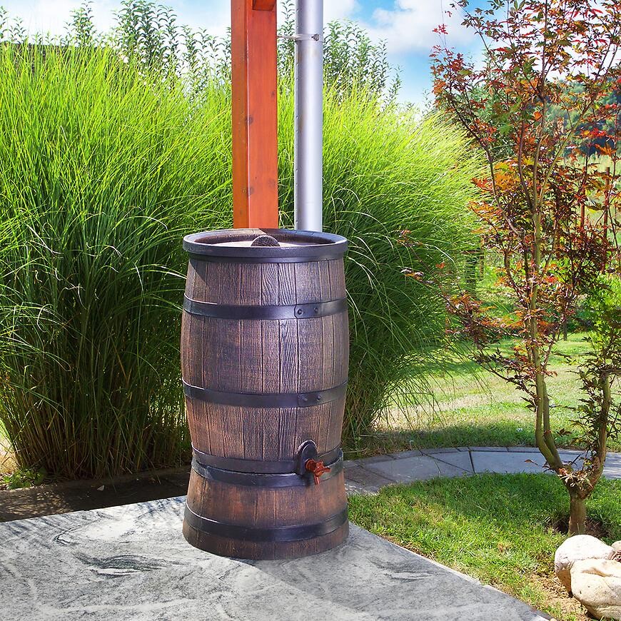 Nádoba na deštovou vodu 120l hnědý