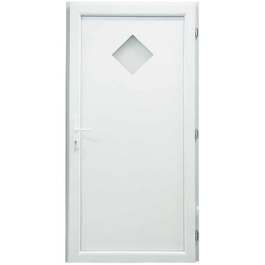 Vchodové dveře Madeleine Eco D19 80P 88x198x6 bílý