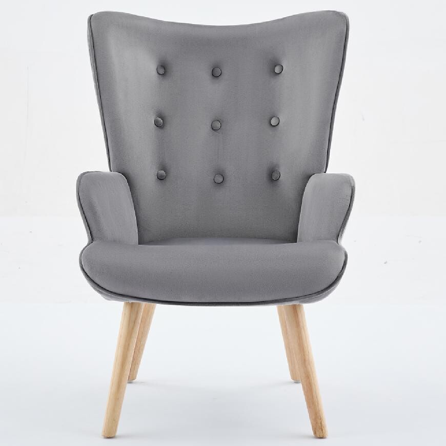 Křeslo Nicol šedá