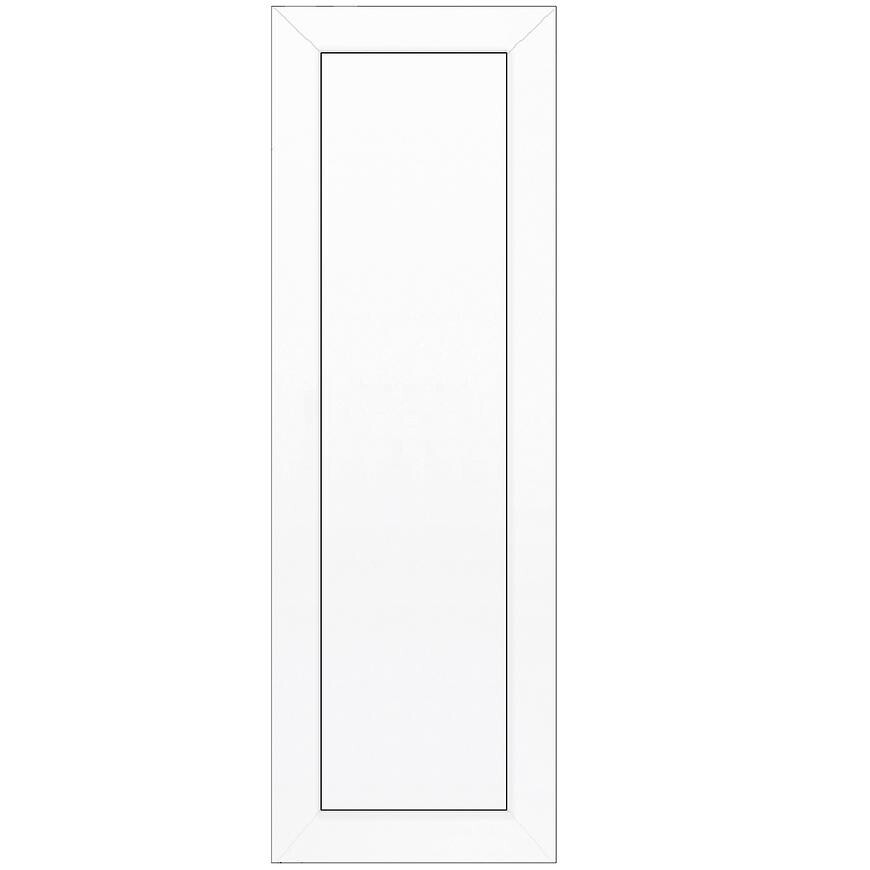 Světlík ke vchodovým dveřím bílý 40x198 PVC panel
