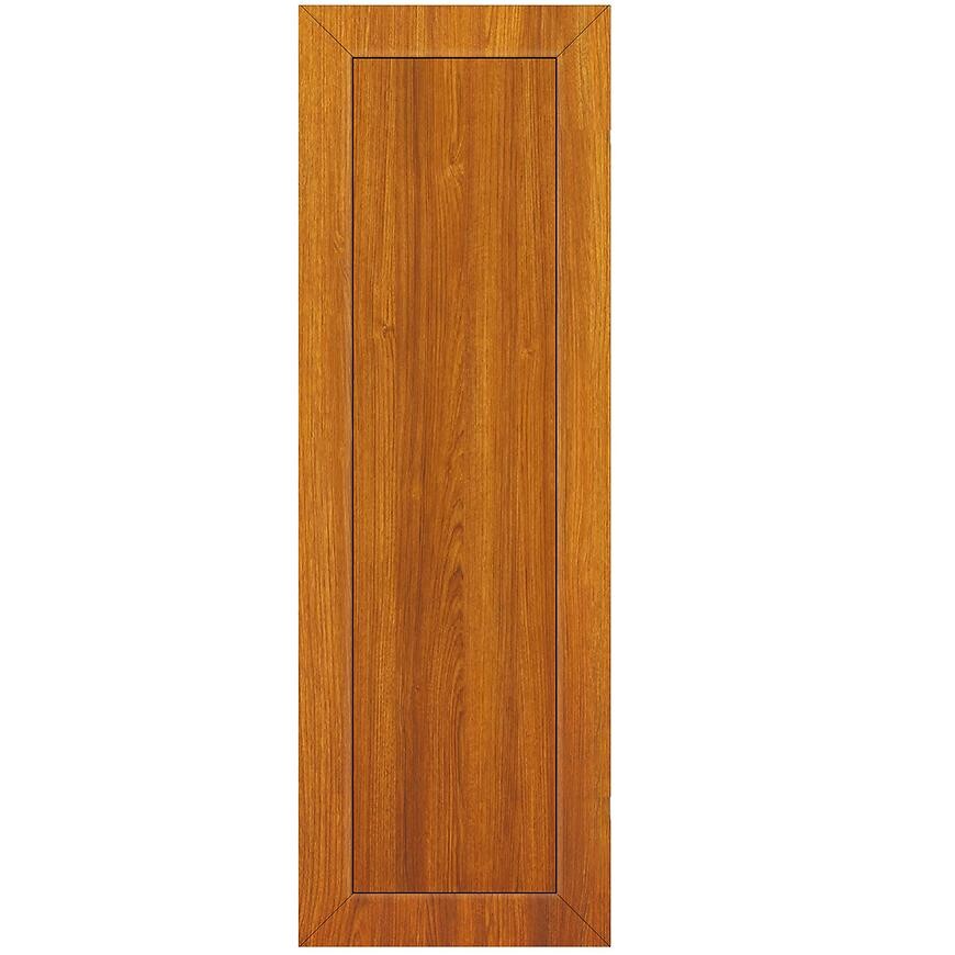Světlík ke vchodovým dveřím zlatý dub 40x198 PVC panel