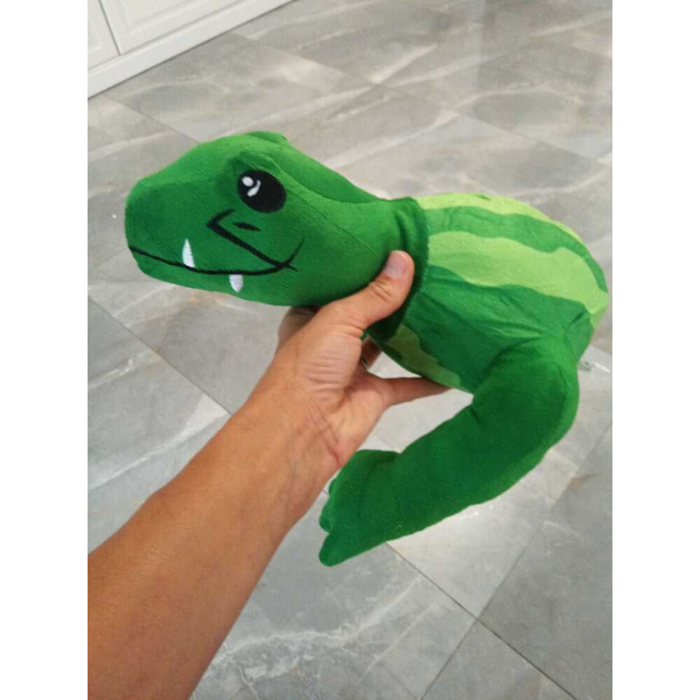 Plyšák Brainrot Glorbo Fruttodrillo 25 cm - zelený