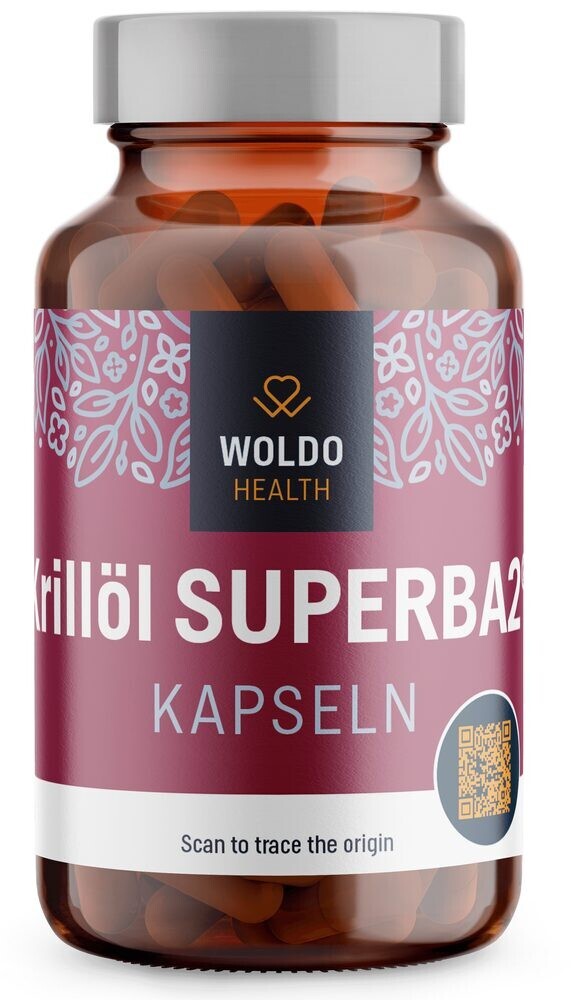 Woldohealth Krill olej SUPERBA2® 120 softgel kapslí - Woldohealth