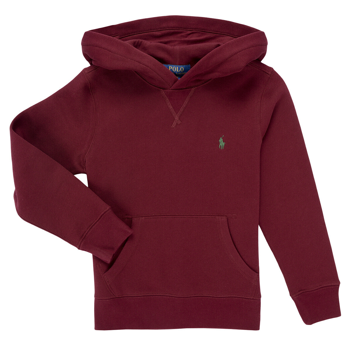 Polo Ralph Lauren  LS PO HOOD  Bordó
