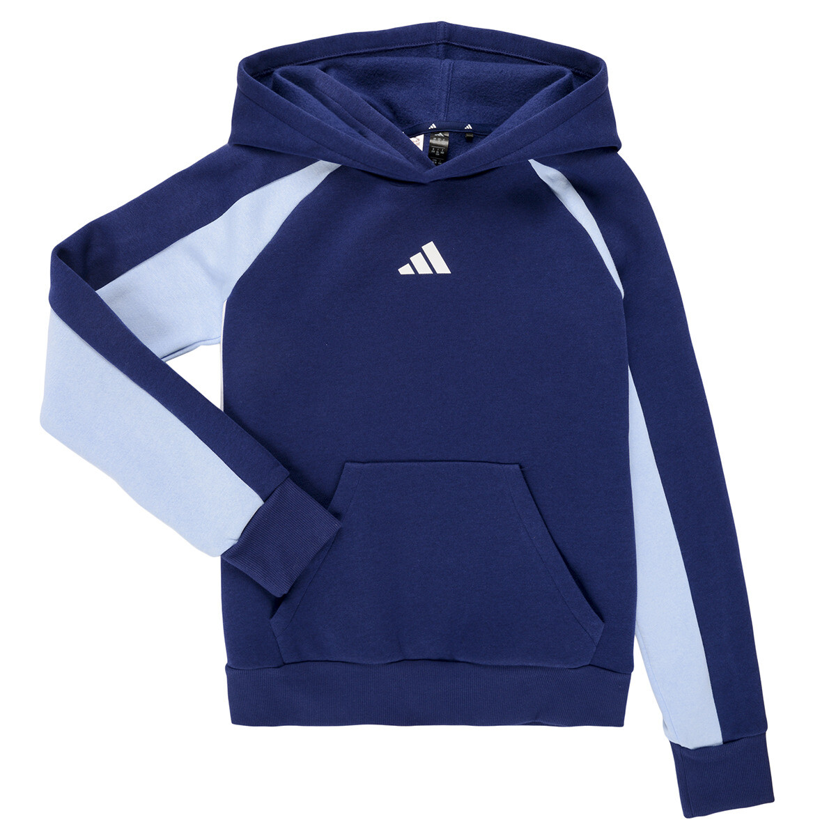 adidas  Seasonal Essentials Colorblock Fleece Hoodie Kids  Modrá