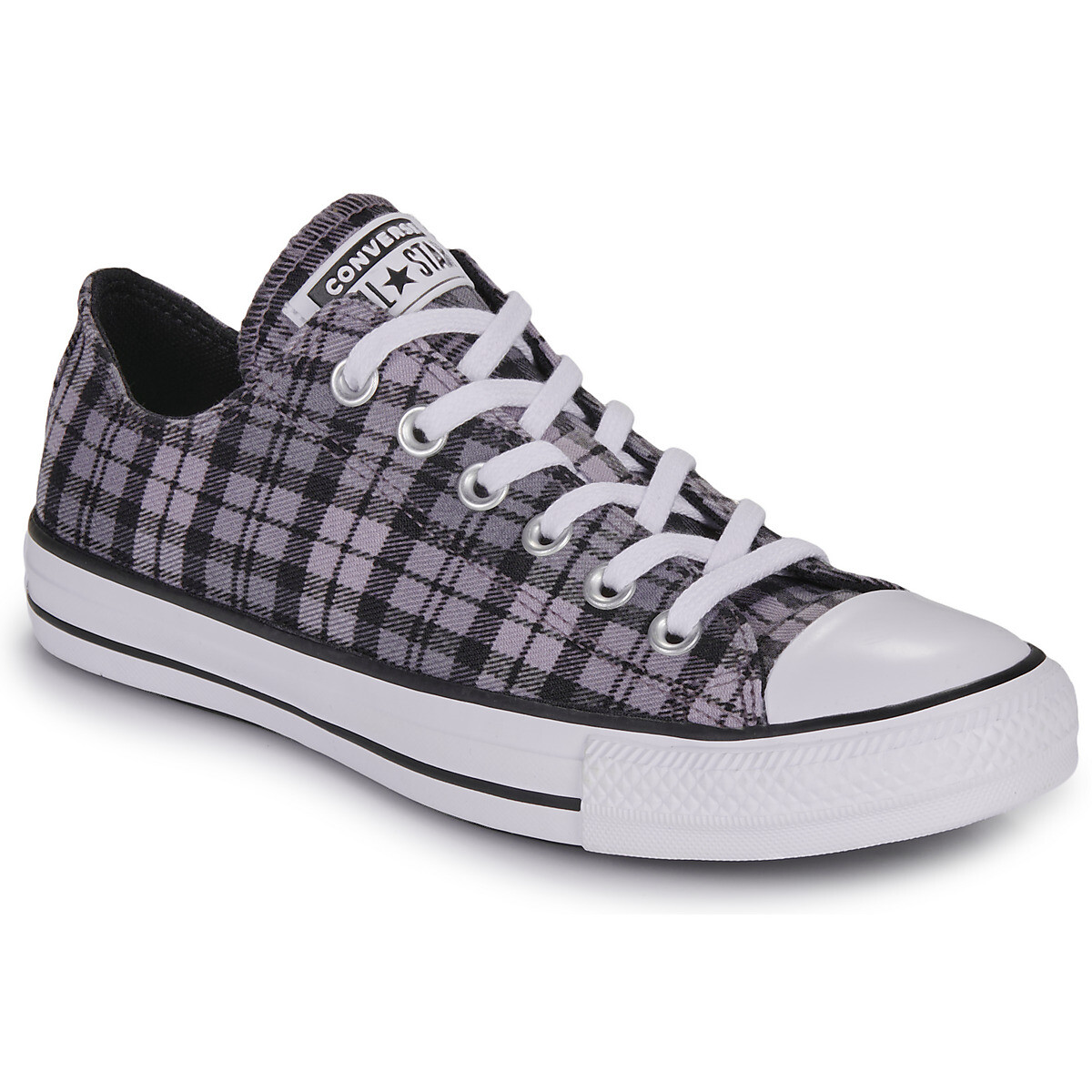 Converse  CHUCK TAYLOR ALL STAR PLAID  Šedá