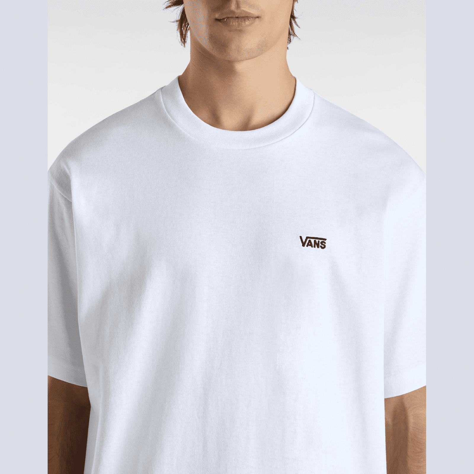 Vans Pánské tričko VANS LEFT CHEST II LOOSE SS L VN000P1PWHT1