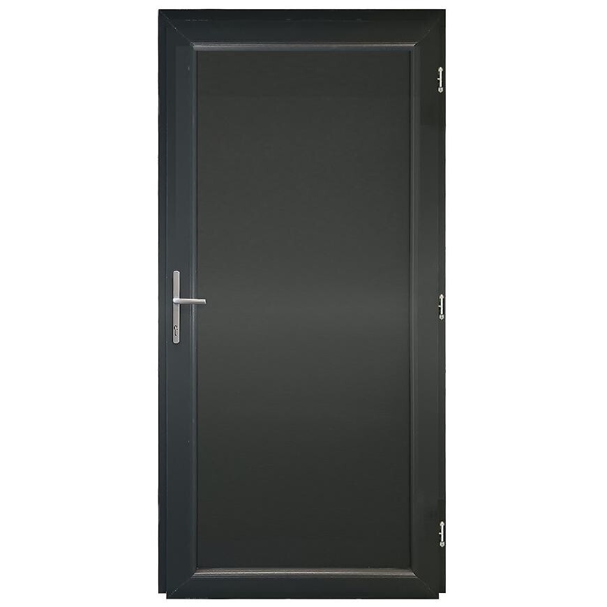 Vchodové dveře Larino Eco D18 80P 90x208x6 antracit