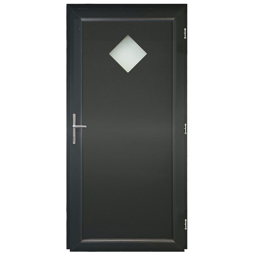 Vchodové dveře Madeleine Eco D19 80P 88x198x6 antracit