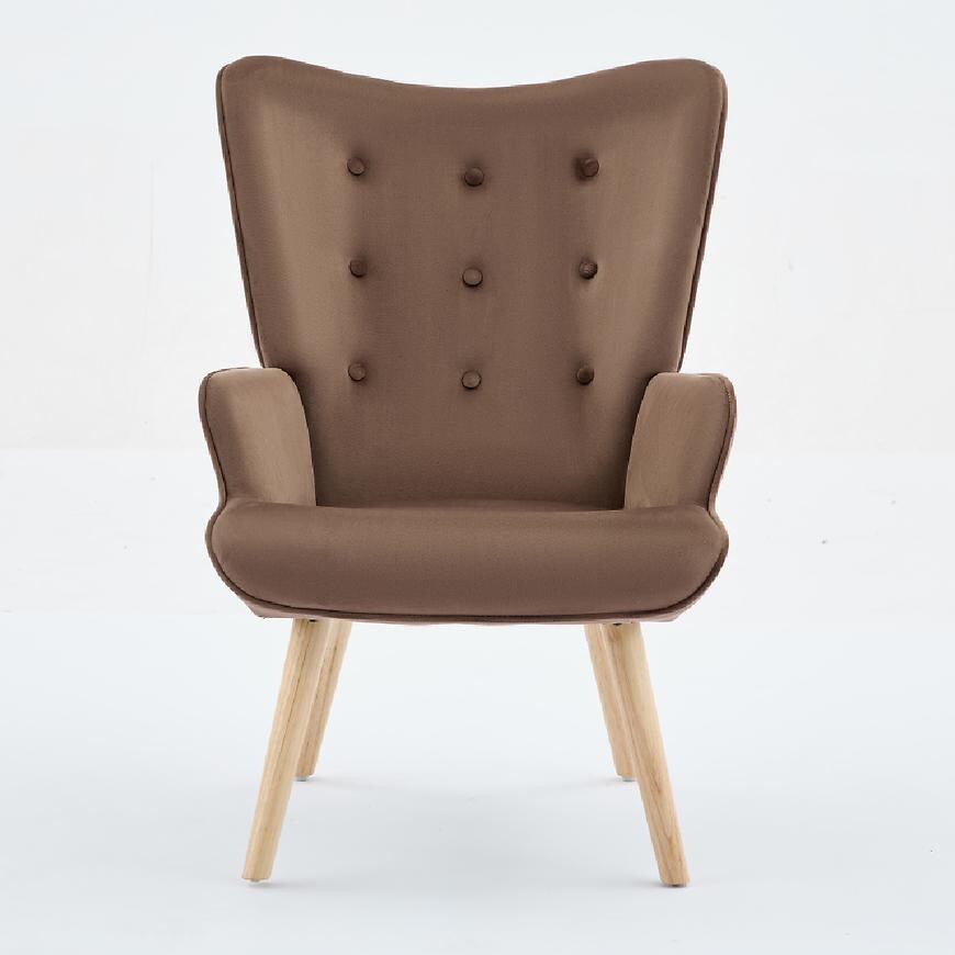 Křeslo Nicol hnědá