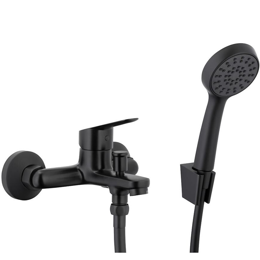 Vanová baterie se sprchou Sparc Black