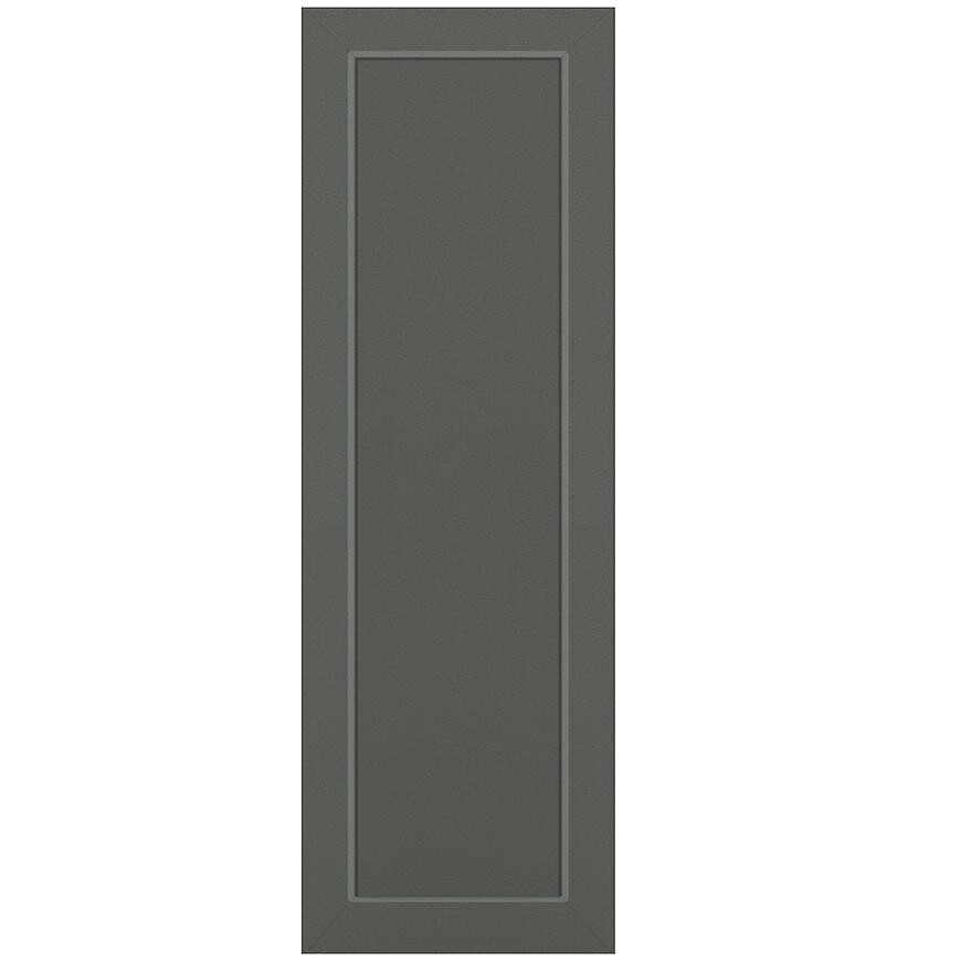 Světlík ke vchodovým dveřím antracit 40x198 PVC panel