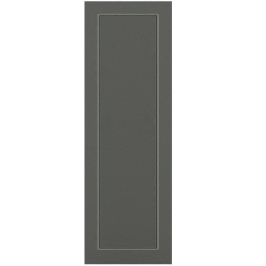 Světlík ke vchodovým dveřím antracit 50x198 PVC panel