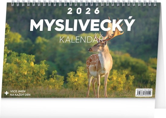 Presco group Stolní kalendář 2026 - Myslivecký - PGS-35325 - Presco group Zvířata Zvířata