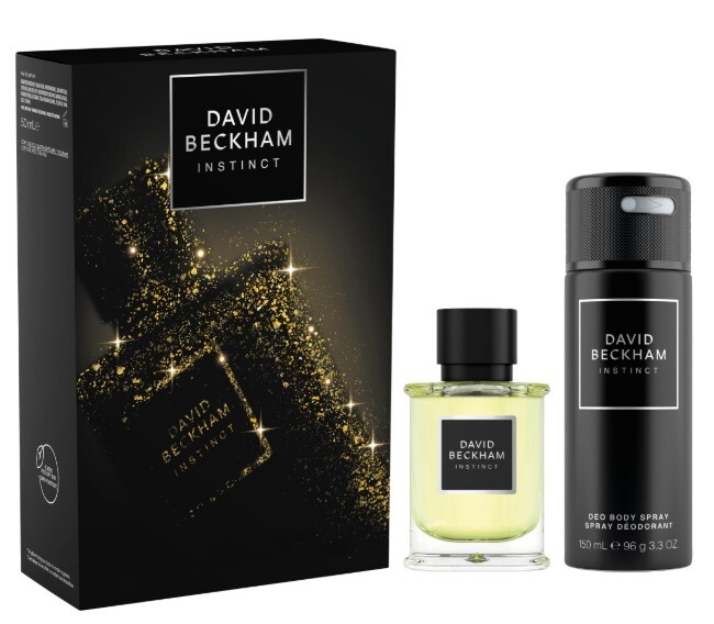 David Beckham Instinct - EDP 75 ml + deodorant ve spreji 150 ml