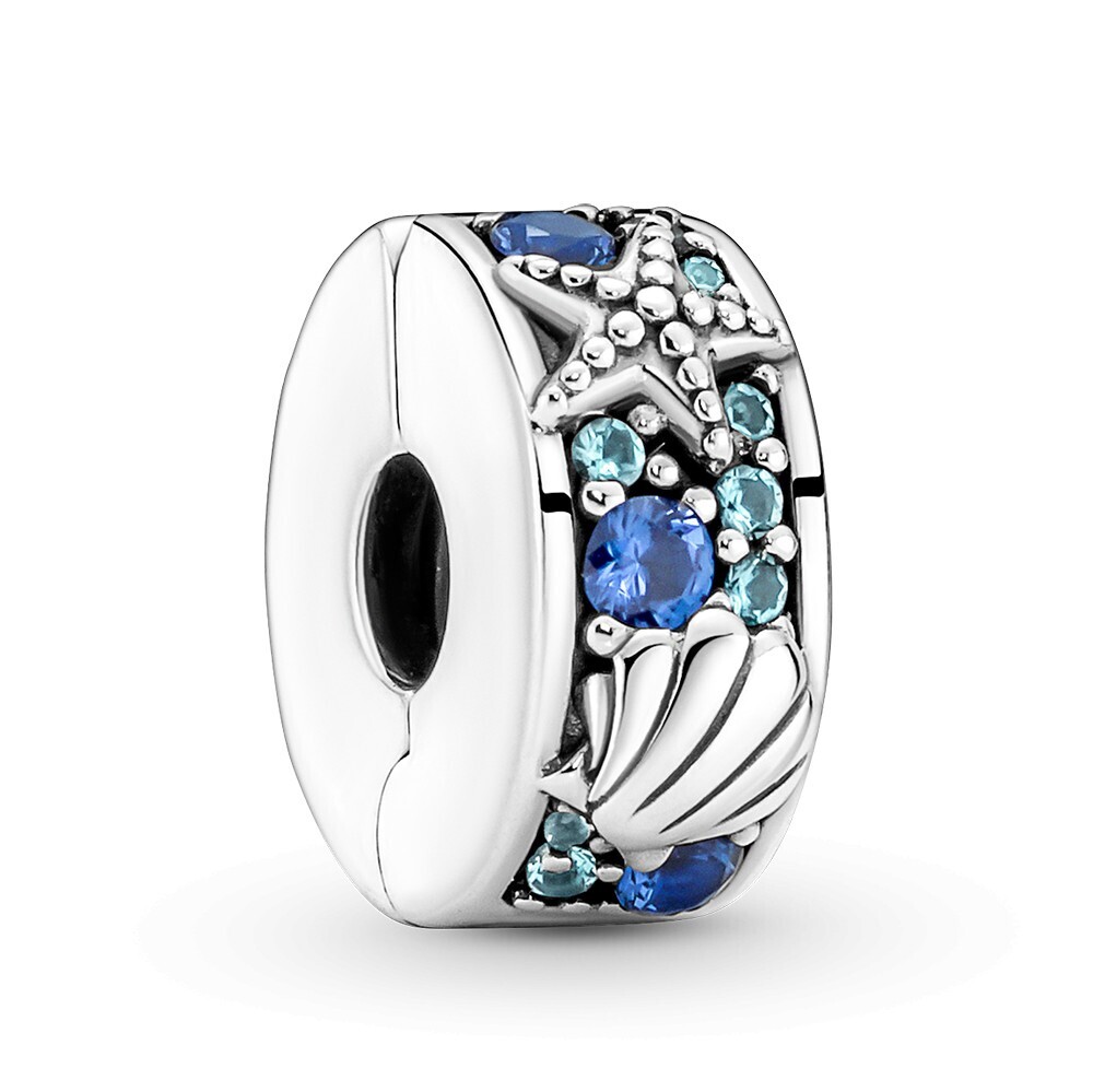 Pandora Stříbrný korálek Mořská hvězdice a lastura Moments 791678C01