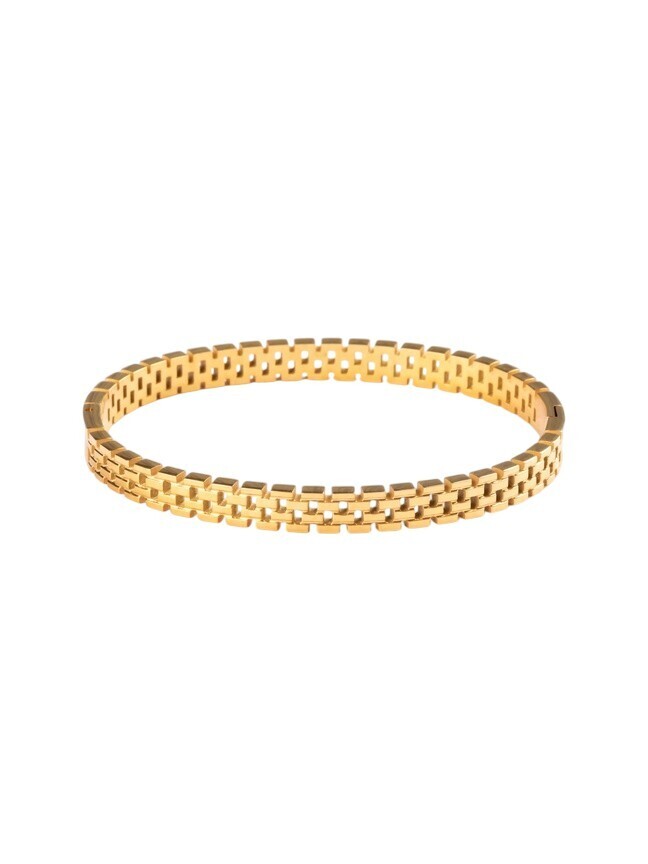 Marc Malone Luxusní pevný náramek MCB250242G