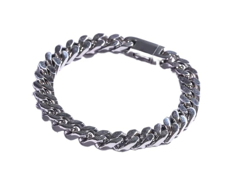 Marc Malone Ocelový náramek pro muže Pancer MCGB5065S