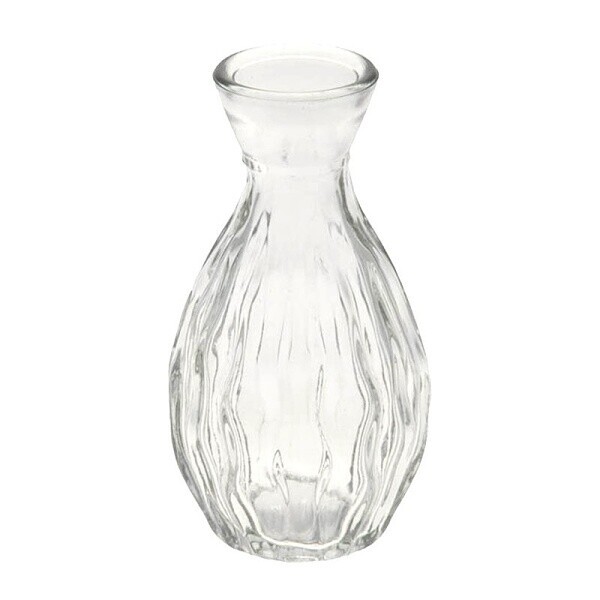 Vázička skleněná Joy mini čirá 6,5 x 11,5 cm