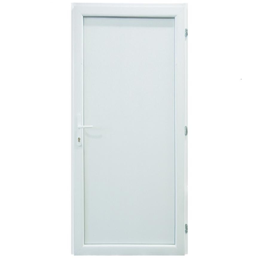 Vchodové dveře Larino Eco D18 80P 90x208x6 bílý