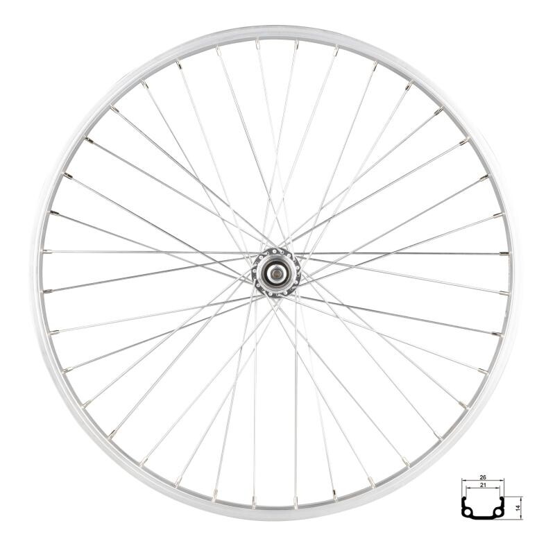 REMERX Kolo zadní RMX 21, 507x21, stříbrné, náboj F80429