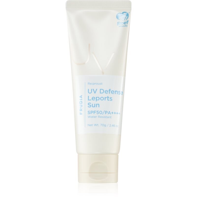 Frudia Re:proust UV Defense hydratační ochranný krém pro citlivou pleť SPF 50+ 70 g