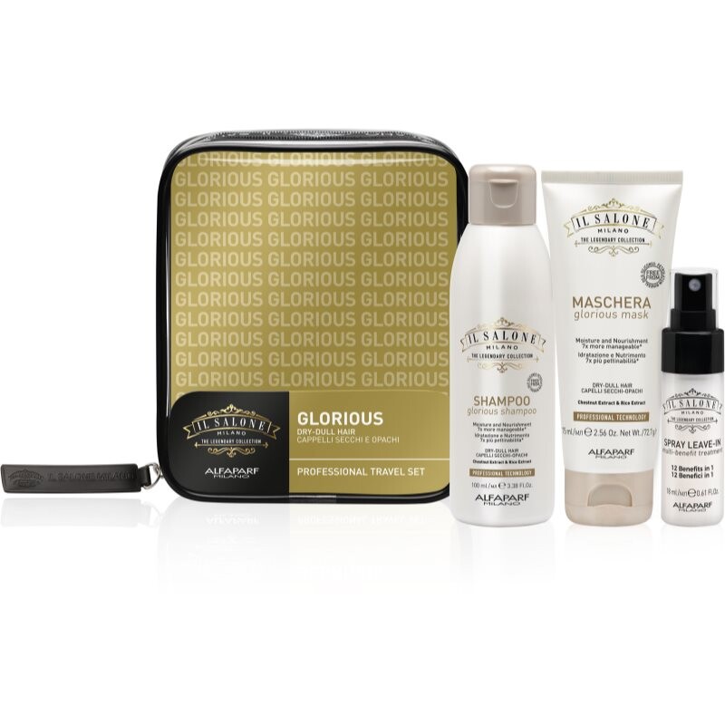 Alfaparf Milano Il Salone Milano Glorious cestovní sada pro podporu kvality vlasů