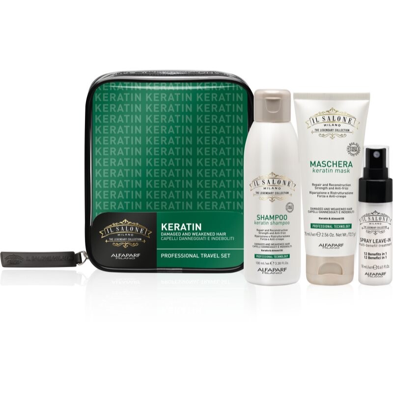 Alfaparf Milano Il Salone Milano Keratin cestovní sada pro posílení vlasů