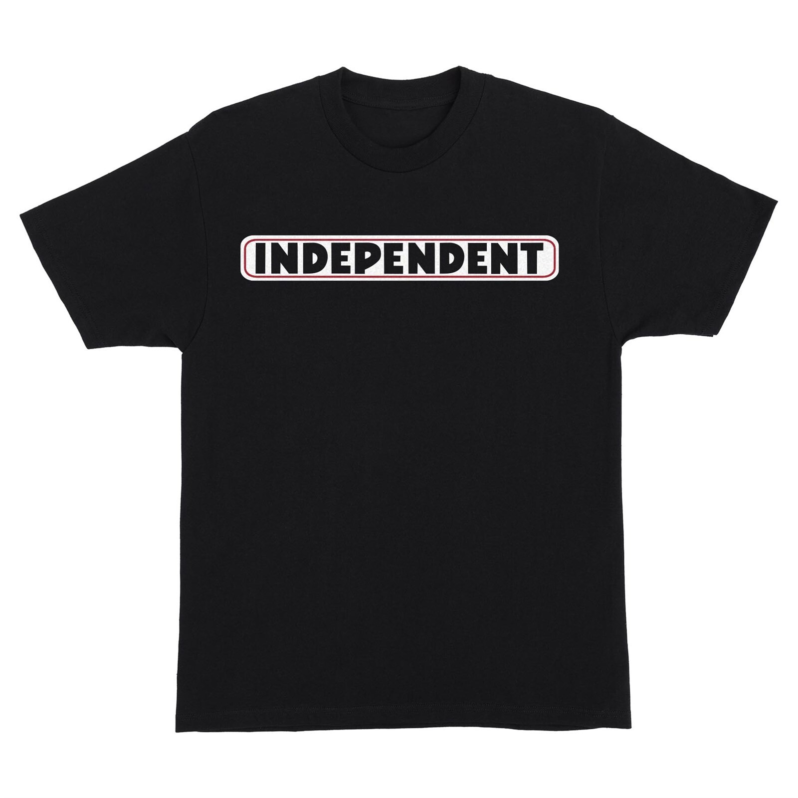 triko INDEPENDENT - Bar Logo S/S Heavyweight Black (129054) velikost: L