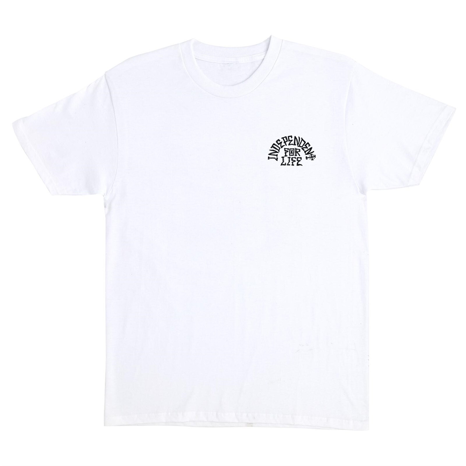 triko INDEPENDENT - Truck Head S/S Heavyweight T-Shirt White (155109) velikost: L