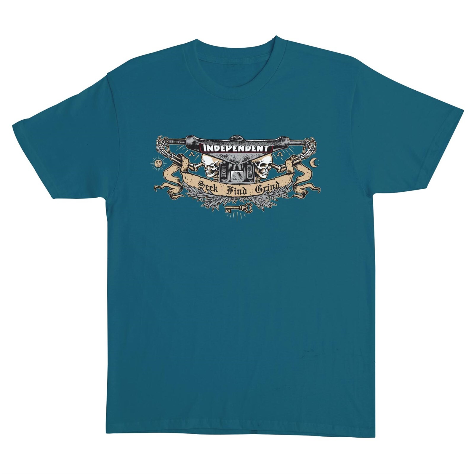 triko INDEPENDENT - SFG Society S/S Heavyweight T-Shirt Galapagos Blue (155119) velikost: XL