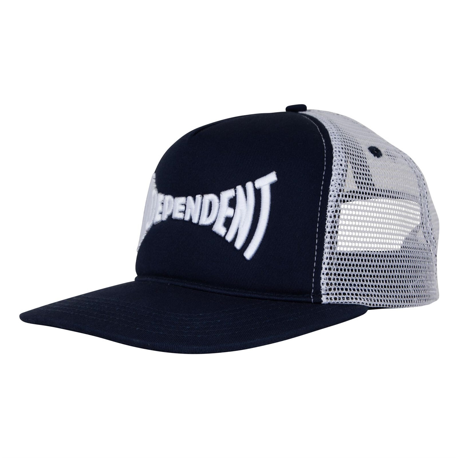 kšiltovka INDEPENDENT - Span Mesh Trucker Structured Hat White/Navy (154814) velikost: OS