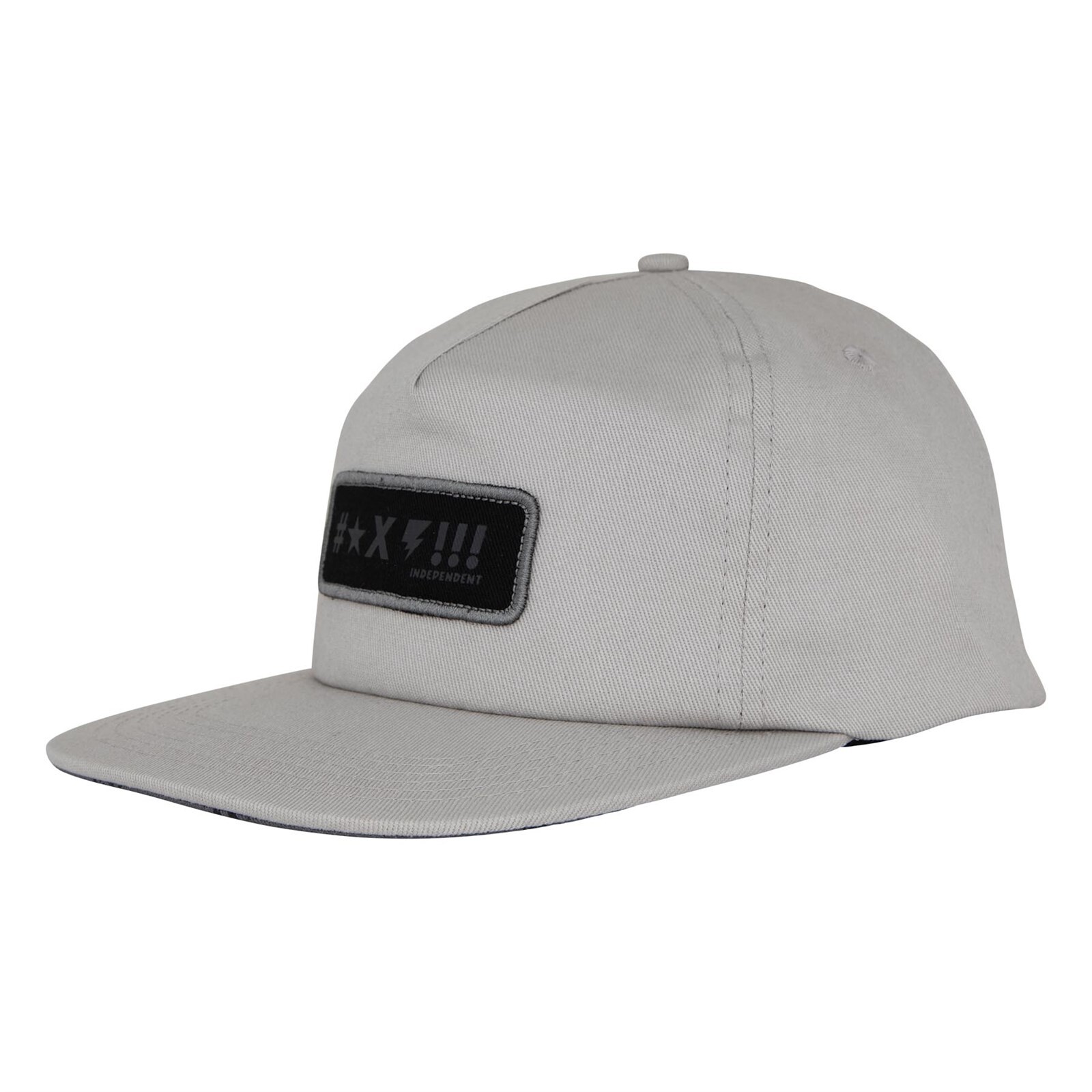 kšiltovka INDEPENDENT - Exclamation Snapback Unstructured Hat Grey (154826)