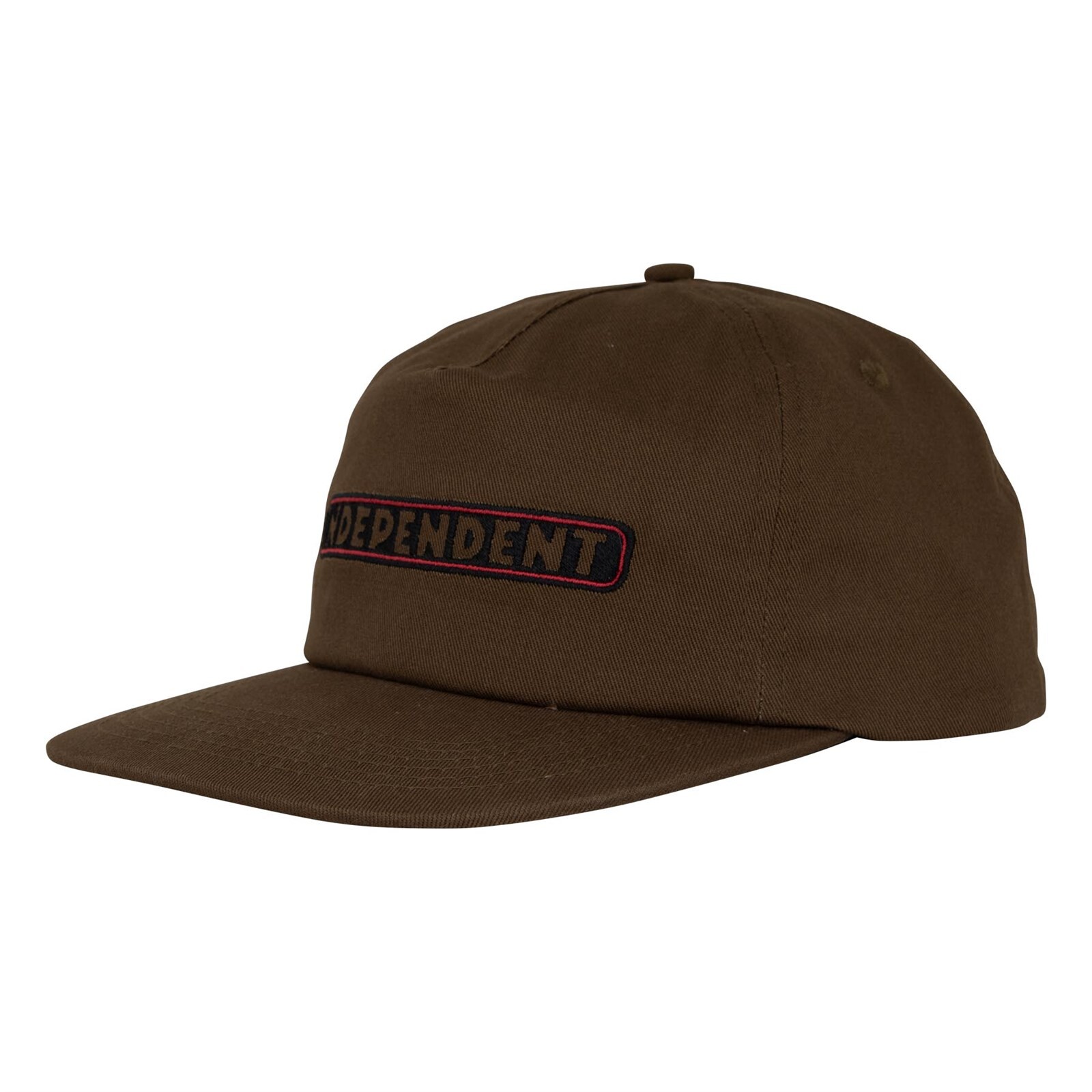kšiltovka INDEPENDENT - Bar Logo Snapback Unstructured Hat Dk Chocolate (154828)