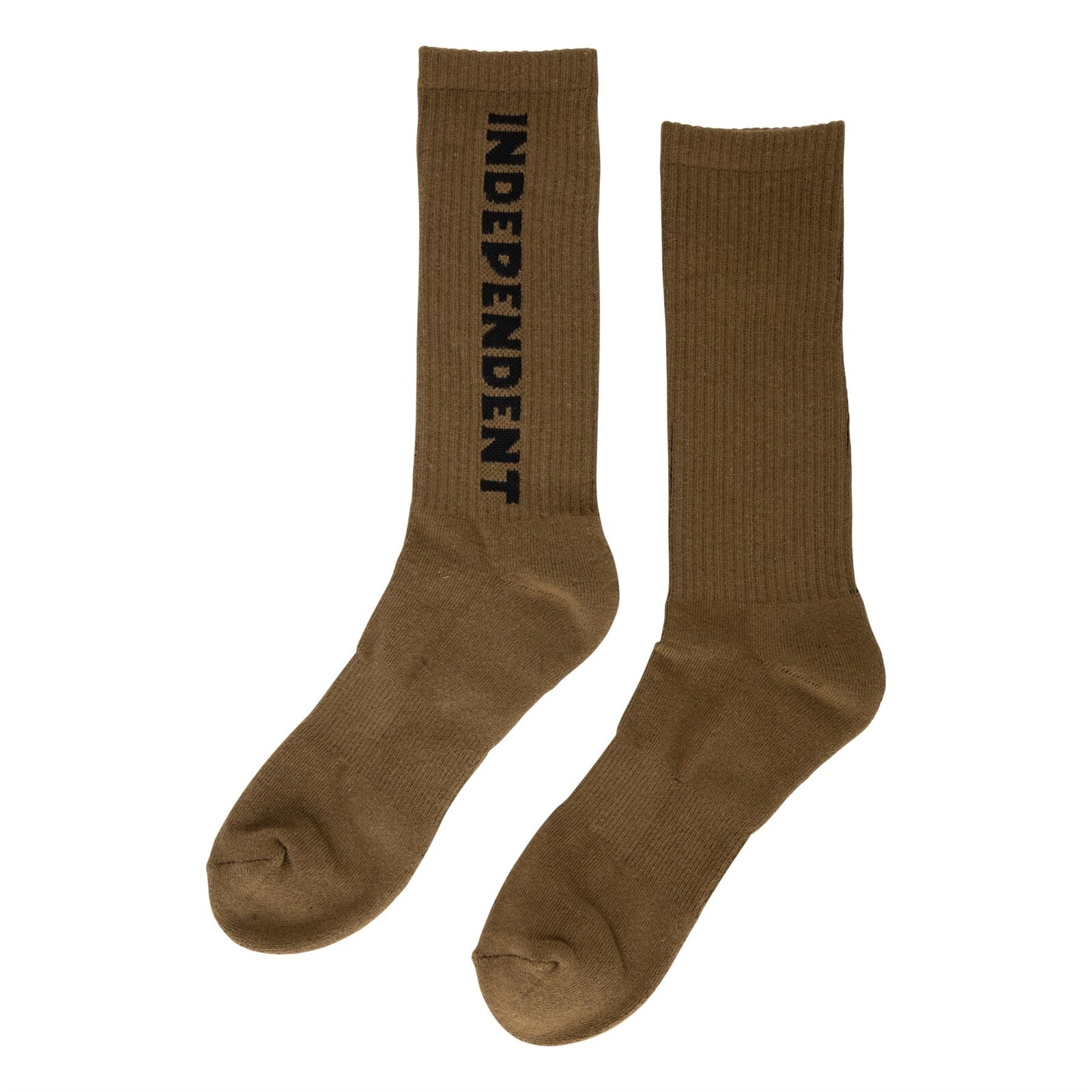 ponožky INDEPENDENT - Baseline Mid Crew Socks Dk Chocolate (154778) velikost: 9-11