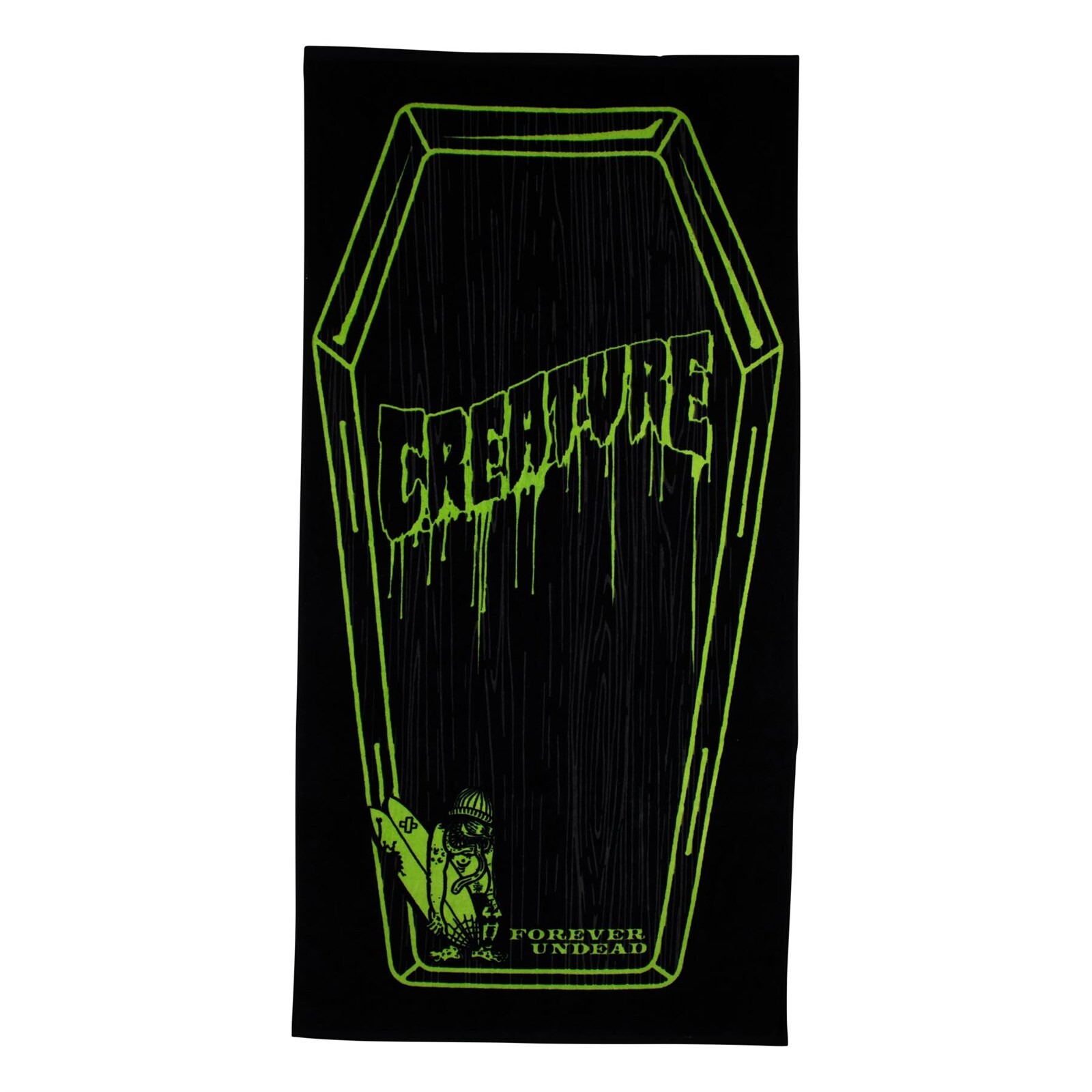 osuška CREATURE - Coffin Towel Black (154809) velikost: OS