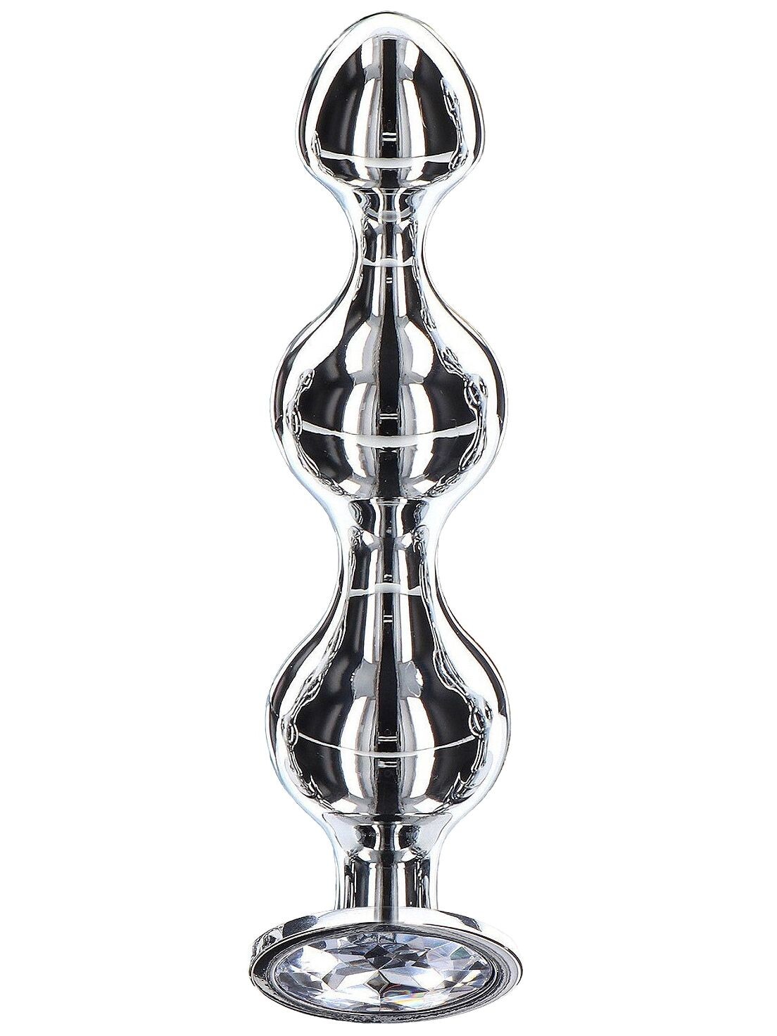 ToyJoy Anální kuličky se šperkem Diamond Star Beads Medium - TOYJOY