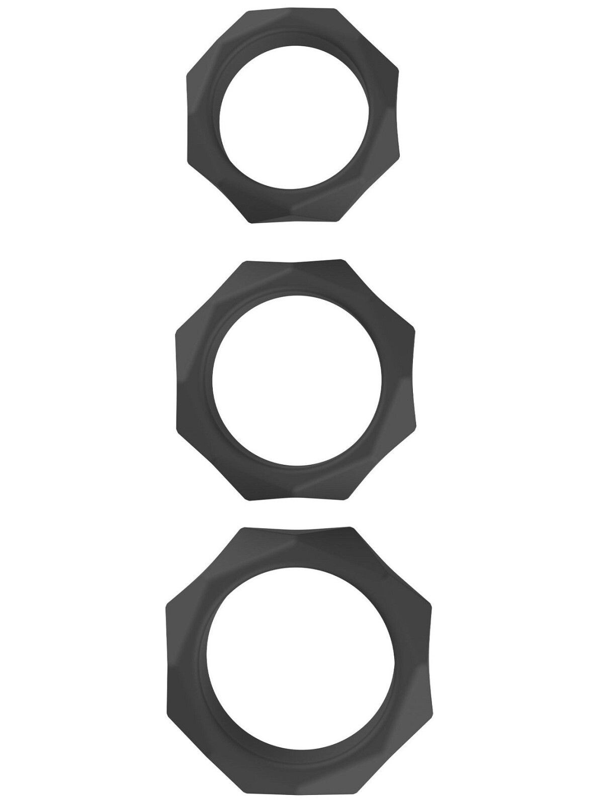Hidden Desire Sada erekčních kroužků Heavy C-Ring - Hidden Desire