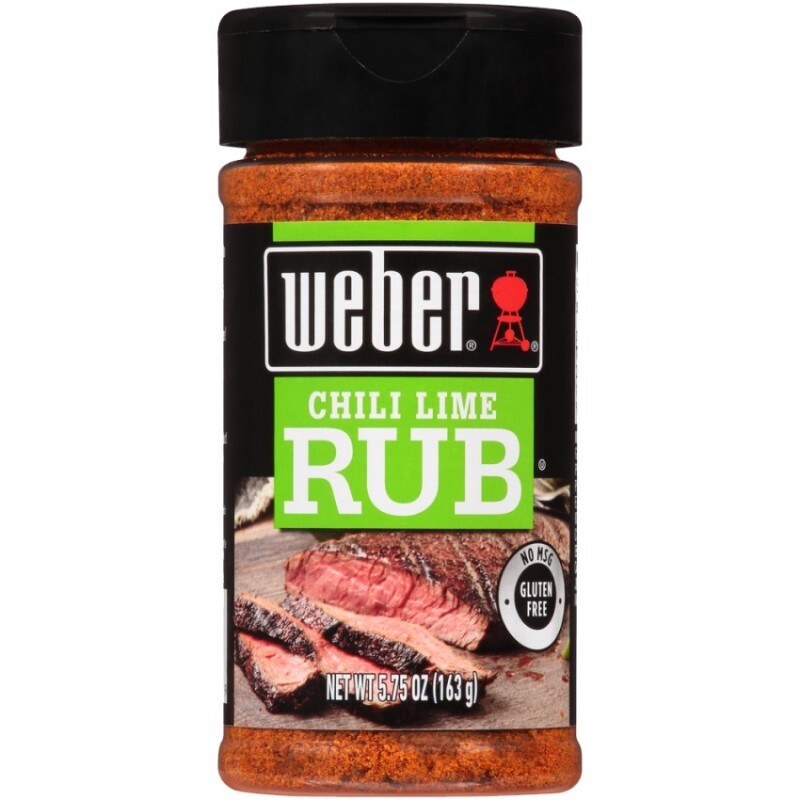 Koření Weber Chili Lime Rub 163g