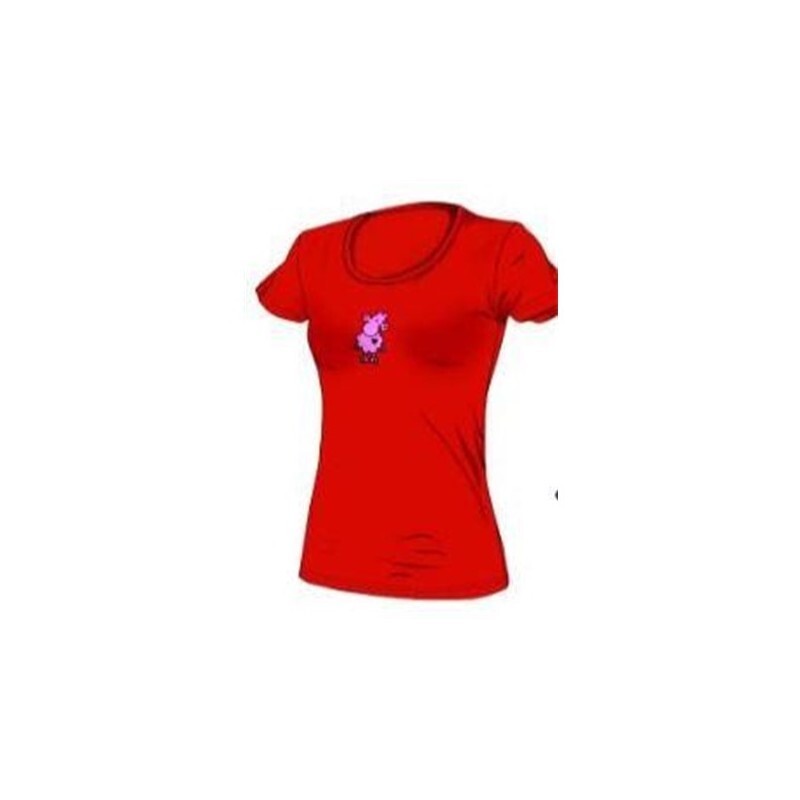 Saltic Women's T-shirt Saltic Shine Červená