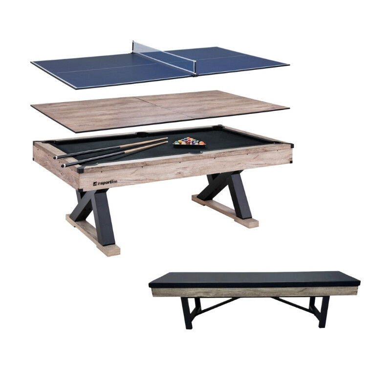 inSPORTline Residento s lavicí světlé dřevo