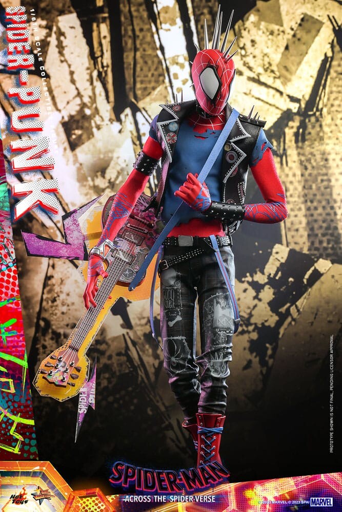 Hot Toys | Spider-Man: Across the Spider-Verse - sběratelská figurka Spider-Punk Movie Masterpiece 32 cm