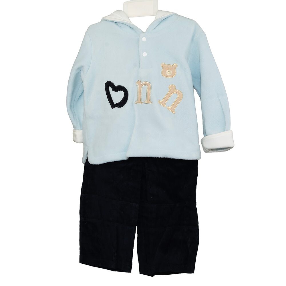 Kojenecký chlapecký set, Pidilidi, 950485, modrá - 80 | 1rok